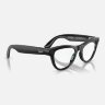Ray-Ban Meta Skyler (Глянцевая черная оправа, линзы прозрачные)