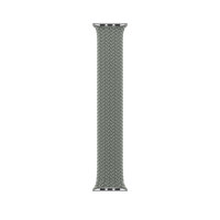 Монобраслет для Apple Watch 46mm Braided Solo Loop - Серо-зеленый (Green Gray)