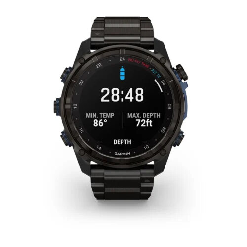 Умные часы Garmin Descent Mk3i 51mm, Carbon Gray DLC Titanium, DLC Titanium Band