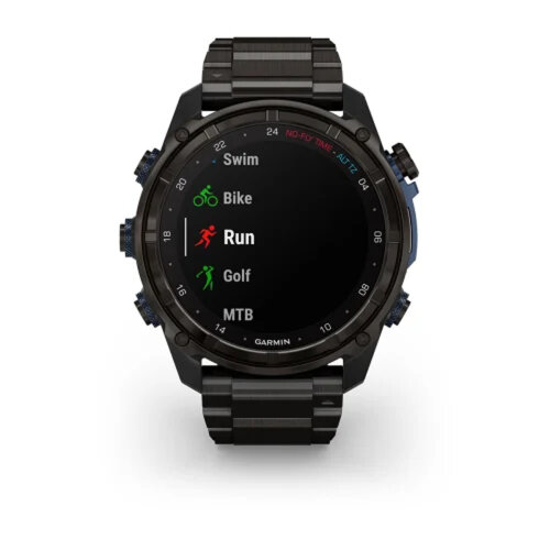 Умные часы Garmin Descent Mk3i 51mm, Carbon Gray DLC Titanium, DLC Titanium Band