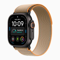 Apple Watch Ultra 4 49mm Black Titanium Case with Sand Trail Loop (M/L)