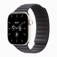 Apple Watch Series 12 46mm, Pearl White Ceramic Case with Magnetic Link - Midnight