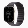 Apple Watch Series 12 46mm, Pearl White Ceramic Case with Magnetic Link - Midnight