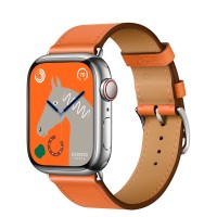 Apple Watch Series 8 Hermes 41mm, Single Tour Orange