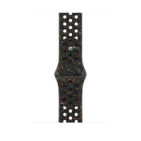 Спортивный ремешок для Apple Watch 46mm Nike Sport Band (S/M) - Черный (Midnight Black)