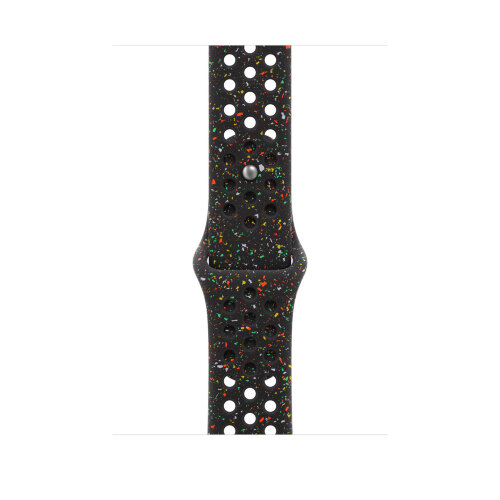 Спортивный ремешок для Apple Watch 46mm Nike Sport Band (S/M) - Черный (Midnight Black)