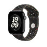 Спортивный ремешок для Apple Watch 46mm Nike Sport Band (S/M) - Черный (Midnight Black)
