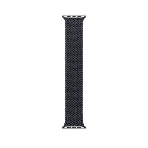 Монобраслет для Apple Watch 46mm Braided Solo Loop - Черный (Midnight)