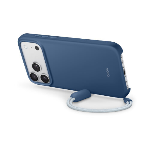 Чехол Beats для iPhone 17 Pro Max Kickstand Case с MagSafe Camera Control - Синий (Bedrock Blue)