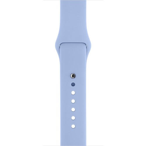 Ремешок спортивный для Apple Watch 38mm Светло синий