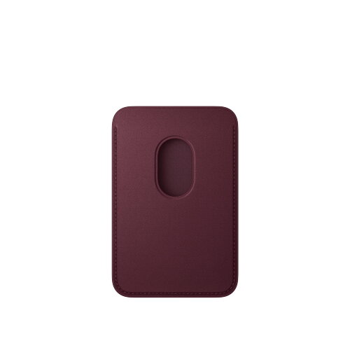 Кошелек FineWoven для iPhone с MagSafe — Бордовый (Burgundy)