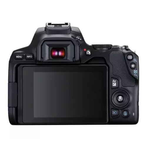 Canon EOS 250D, Black + EF-S 18-55mm f/3.5-5.6 III+ EF 75-300mm f/4-5.6 III Lens Kit
