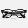 Ray-Ban Meta Low Bridge Fit HeadLiner (Глянцевая черная оправа, линзы прозрачно-сапфировые)