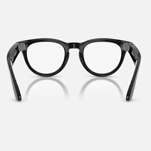Ray-Ban Meta Low Bridge Fit HeadLiner (Глянцевая черная оправа, линзы прозрачно-сапфировые)