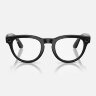 Ray-Ban Meta Low Bridge Fit HeadLiner (Глянцевая черная оправа, линзы прозрачно-сапфировые)
