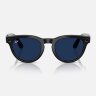 Ray-Ban Meta Low Bridge Fit HeadLiner (Глянцевая черная оправа, линзы прозрачно-сапфировые)