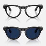 Ray-Ban Meta Headliner Transitions (линзы прозрачные с затемнеием в сапфировый, глянцевая черная оправа)
