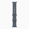 Apple Watch Ultra 3 49mm Titanium Case with Light Blue Alpine Loop (M)