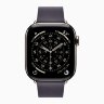 Apple Watch Series 11 42mm, Natural Titanium Case with Modern Buckle - Midnight Purple