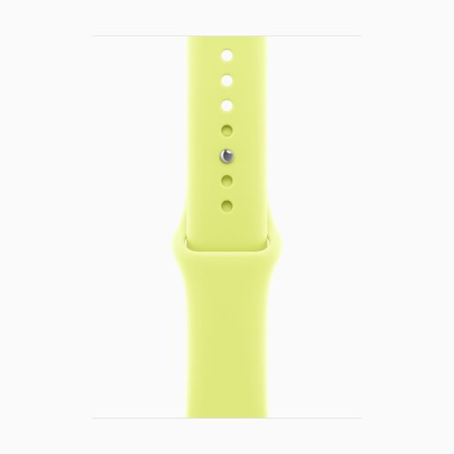 Apple Watch SE 3 40mm, Midnight Aluminum Case with Sport Band - Neon Yellow