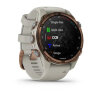 Умные часы Garmin Descent Mk3i 43mm, Bronze PVD Titanium, French Gray Silicone Band