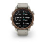 Умные часы Garmin Descent Mk3i 43mm, Bronze PVD Titanium, French Gray Silicone Band