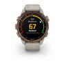 Умные часы Garmin Descent Mk3i 43mm, Bronze PVD Titanium, French Gray Silicone Band