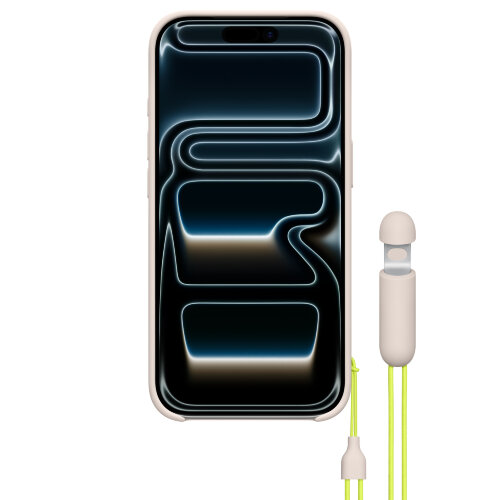 Чехол Beats для iPhone 17 Pro Kickstand Case с MagSafe Camera Control - Бежевый (Lime Stone)