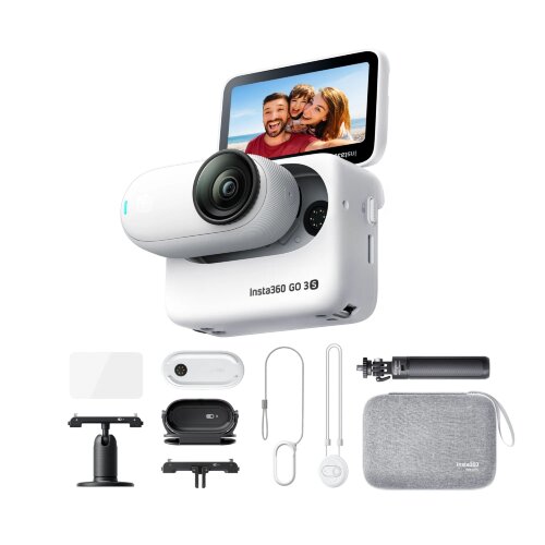 Мини экшн-камера Insta360 GO 3S White 64GB Ultimate Bundle