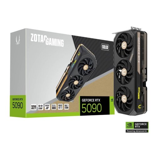 Игровая видеокарта NVIDIA ZOTAC GAMING GeForce RTX 5090 SOLID
