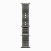 Apple Ocean Band 49mm Natural Titanium Finish для Apple Watch - Translucent Black (Черный)