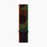Apple Watch Series 10 46mm, Silver Aluminum Case with Sport Loop - Black Unity