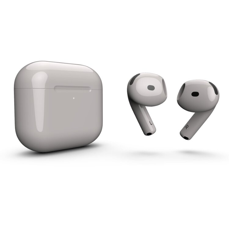 AirPods 4 (2024) - светло-серый глянцевый