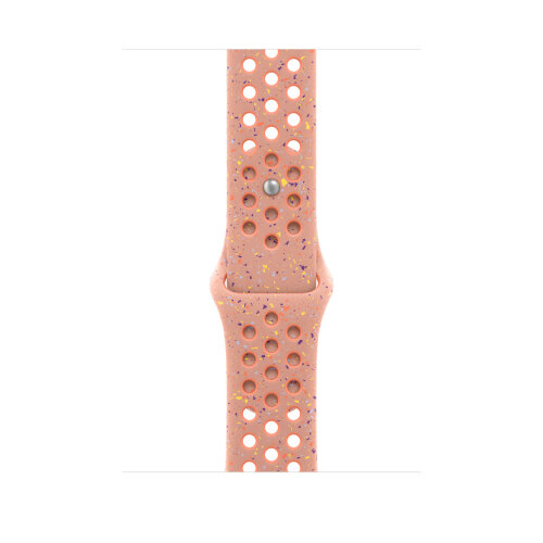 Спортивный ремешок для Apple Watch 46mm Nike Sport Band (S/M) - Розовый (Alpenglow Pink)