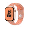 Спортивный ремешок для Apple Watch 46mm Nike Sport Band (S/M) - Розовый (Alpenglow Pink)