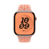 Спортивный ремешок для Apple Watch 46mm Nike Sport Band (S/M) - Розовый (Alpenglow Pink)