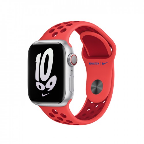 Apple Nike Sport Band 45mm для Apple Watch (S/M) - Bright Crimson/Gym Red