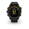Умные часы Garmin Descent Mk3i 43mm, Carbon Gray DLC Titanium, Black Silicone Band