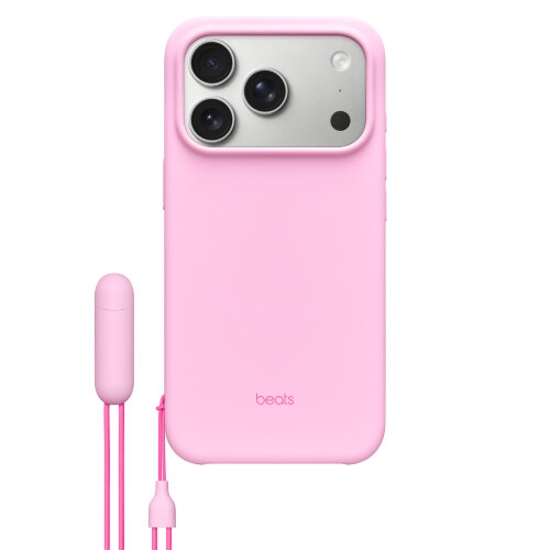 Чехол Beats для iPhone 17 Pro Kickstand Case с MagSafe Camera Control - Розовый (Pebble Pink)