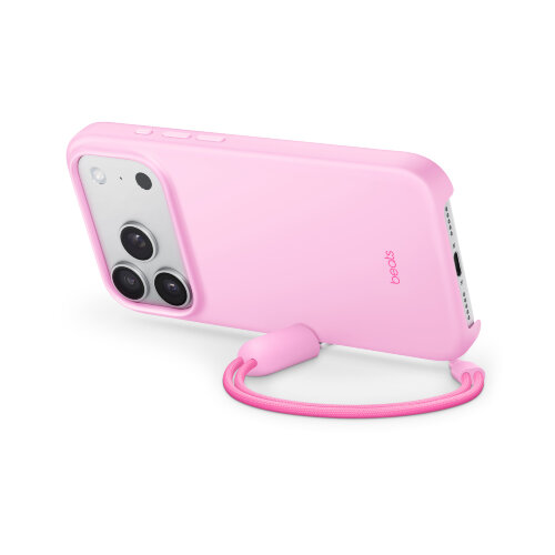Чехол Beats для iPhone 17 Pro Kickstand Case с MagSafe Camera Control - Розовый (Pebble Pink)