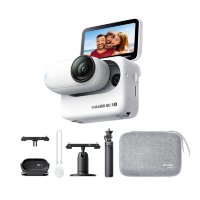 Мини экшн-камера Insta360 GO 3S White 64GB Family Bundle