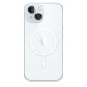 Прозрачный чехол для iPhone 15 Plus с MagSafe