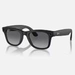 Ray-Ban Meta Wayfarer (Матовая черная оправа, линзы графитовый градиент, Polarized) L