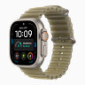Apple Ocean Band 49mm Natural Titanium Finish для Apple Watch - Translucent Kelp (Бежевый)