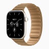 Apple Watch Series 12 46mm, Pearl White Ceramic Case with Magnetic Link - Camel