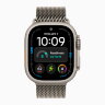 Apple Watch Ultra 4 49mm Natural Titanium Case with Natural Titanium Milanese Loop (Medium)