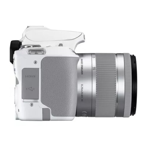 Canon EOS 250D Camera, White + EF-S 18-55mm f/4-5.6 IS STM Lens Kit
