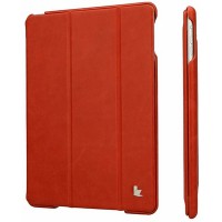 Кожаный чехол для iPad Air Jisoncase Vintage красный