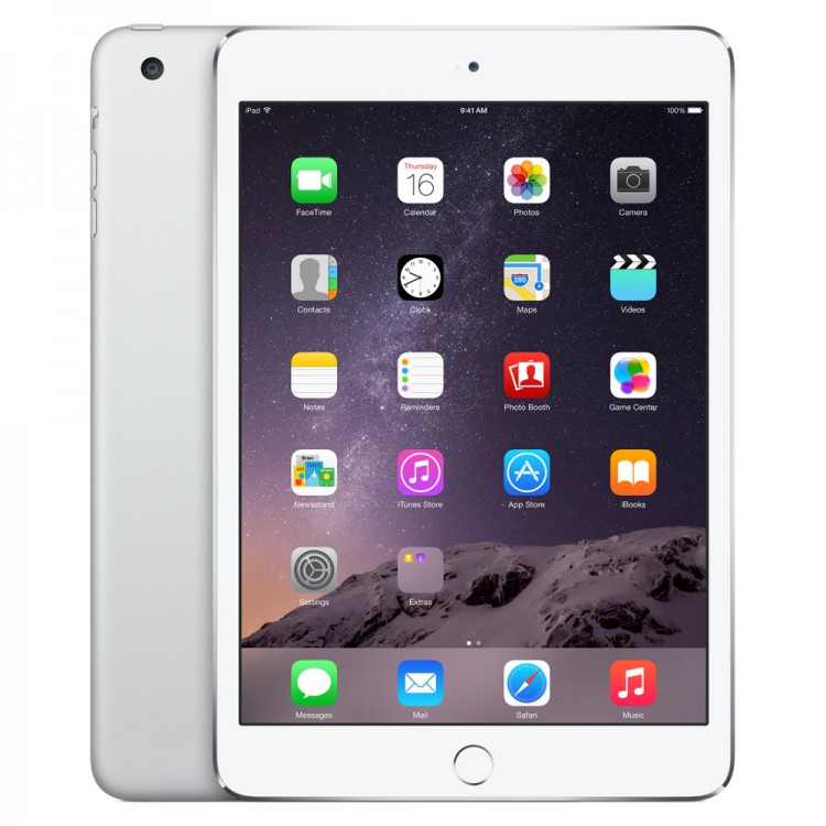 Apple iPad mini 3 Wi-Fi Silver 64GB купить в Москве. Цена на эпл айпад ...