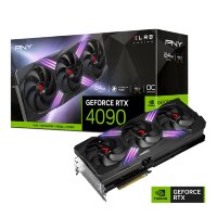 Игровая видеокарта NVIDIA PNY GeForce RTX 4090 24GB XLR8 Gaming VERTO EPIC-X RGB Overclocked Triple Fan